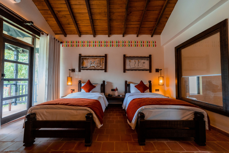 Bedroom 3, Banbas Resort, Chitwan, Narayani