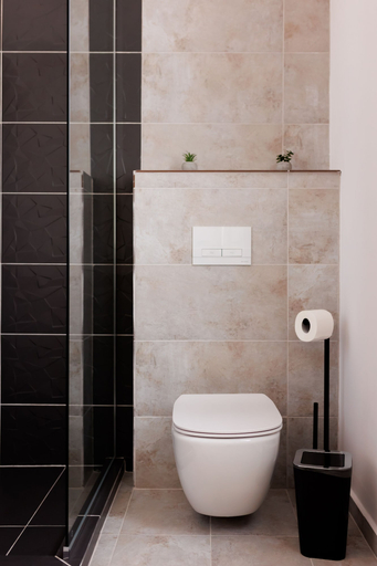 Bathroom 3, ZenStay ApartHotel, Toplita