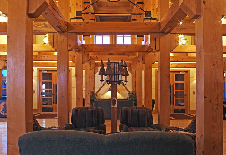 Public Area, Old Faithful Snow Lodge, Teton