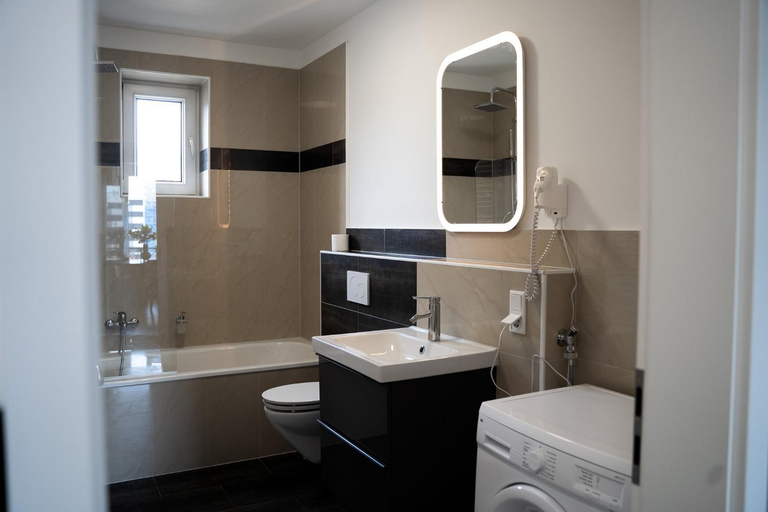 Bathroom 2, JUNIK Apartments im Stadtzentrum, Duisburg