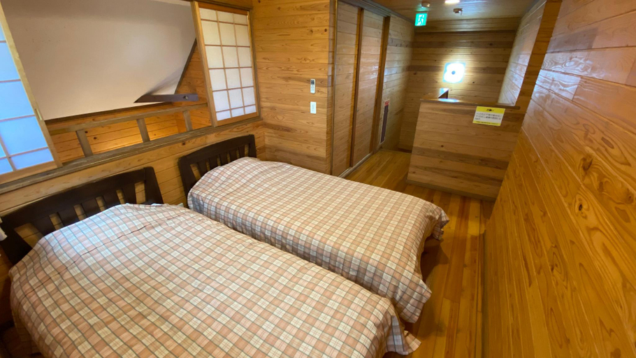 Bedroom, Tabinoteitaku Yakurai Cottage, Kami Town