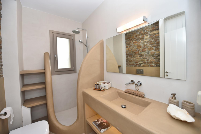 Bathroom 3, White Tinos Luxury Suites, South Aegean