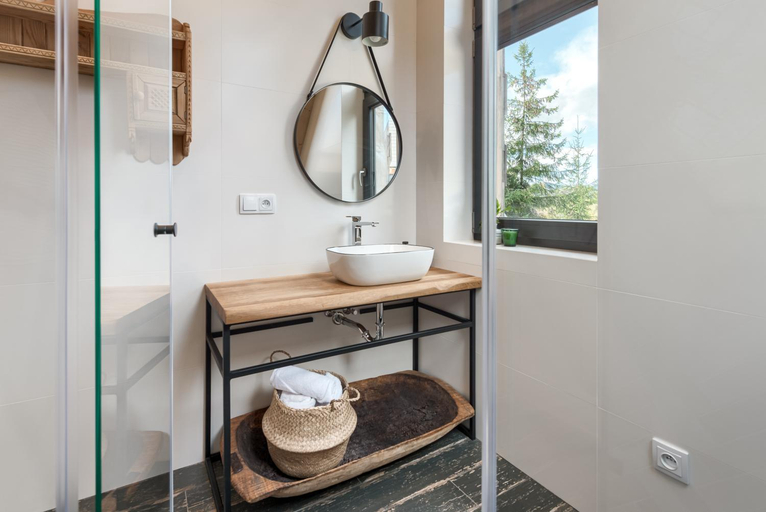 Bathroom 2, Czarne Wierchy Mountain Retreat, Tatra