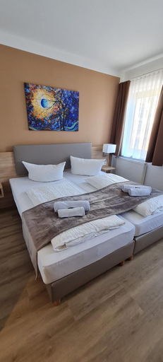 Bedroom 3, Pension am Stern, Leipzig