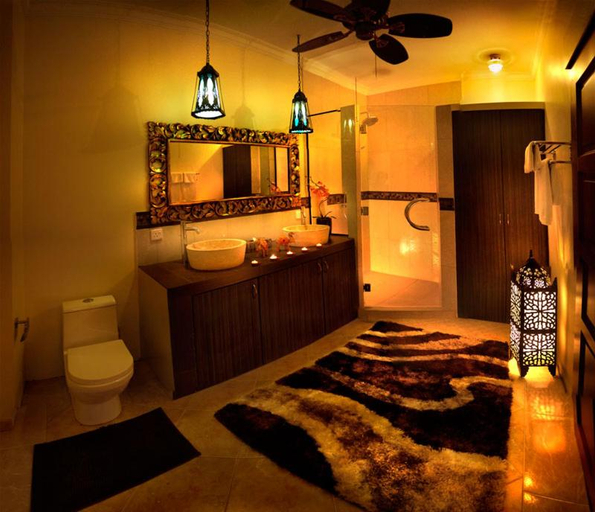 Bathroom 2, Tempat Senang Resort Spa & Restaurant, Batam