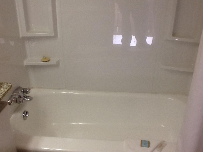 Bathroom 4, Travelodge by Wyndham Edmonton East, Division No. 11