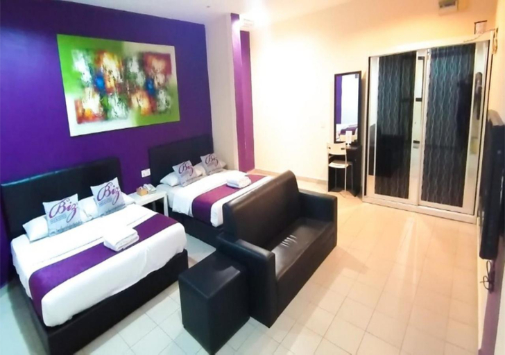 Bedroom 2, Biz Hotel Batu Pahat, Batu Pahat
