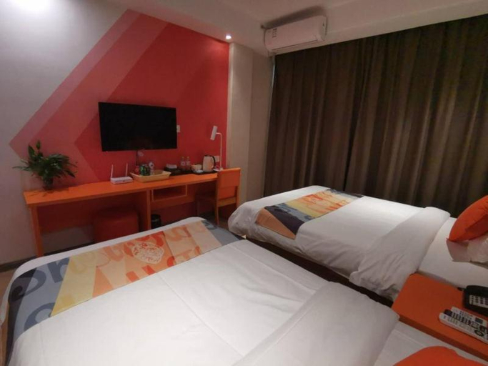 Bedroom 2, Shell Hotel Liaocheng Linqing Bus Station, Liaocheng