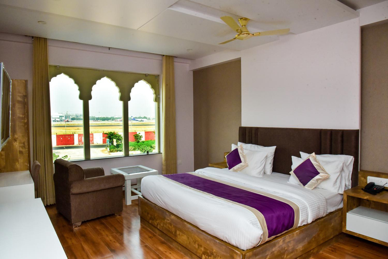 Bedroom, Hotel Siddharsh Heritage, Jaipur