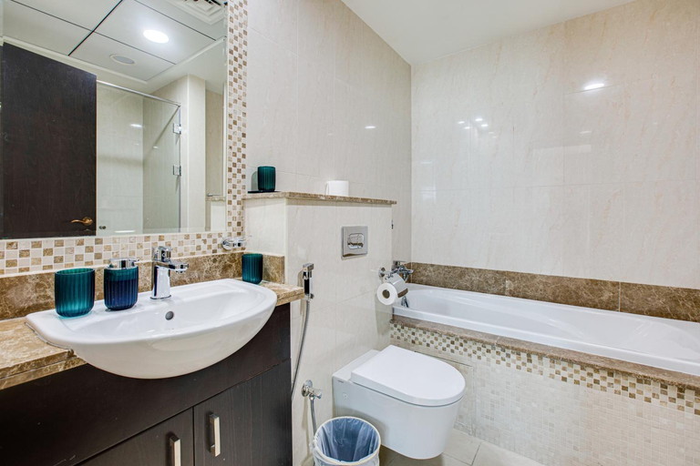 Bathroom 3, Luxury Apartments at Balqis Residence, Dubai