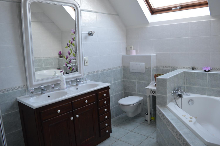 Bathroom 2, chambres d'hotes des Bauges ROUTE 26 57, Savoie