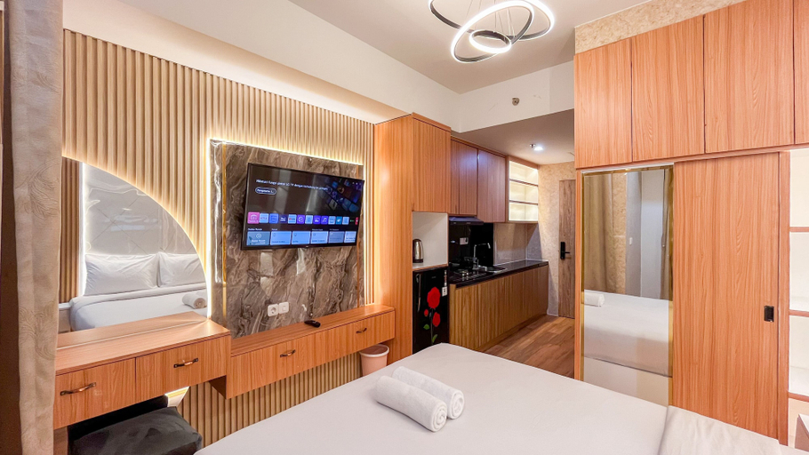Bedroom 5, Comfortable And Nice Studio Apartment At Delft Ciputra Makassar, Makassar