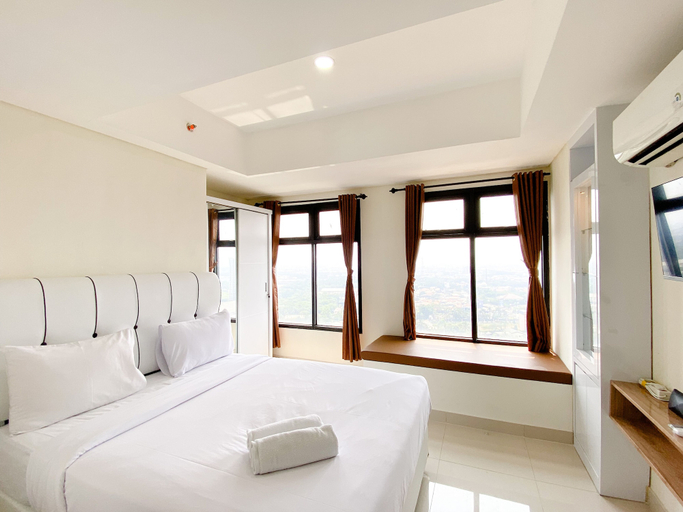 Bedroom 4, Modern Look Studio At Pollux Chadstone Apartment, Cikarang