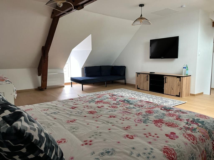 Bedroom 4, La Maison des Amis en Normandie, Calvados