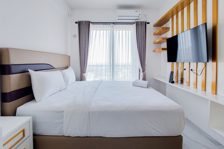 Bedroom 3, Relaxing Studio At Sky House Bsd Apartment, South Tangerang