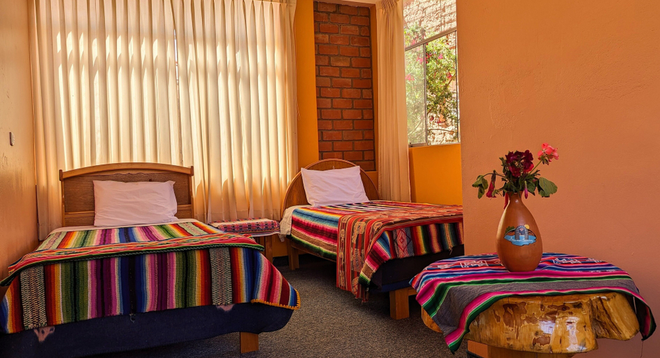 Bedroom 4, Amantani Samary Lodge, Lago Titicaca