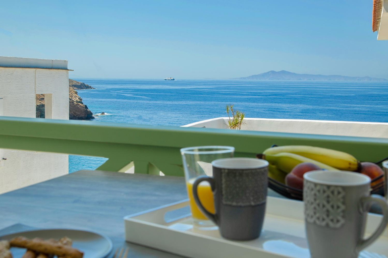 Balcony/terrace 5, Corali Suites Andros, South Aegean