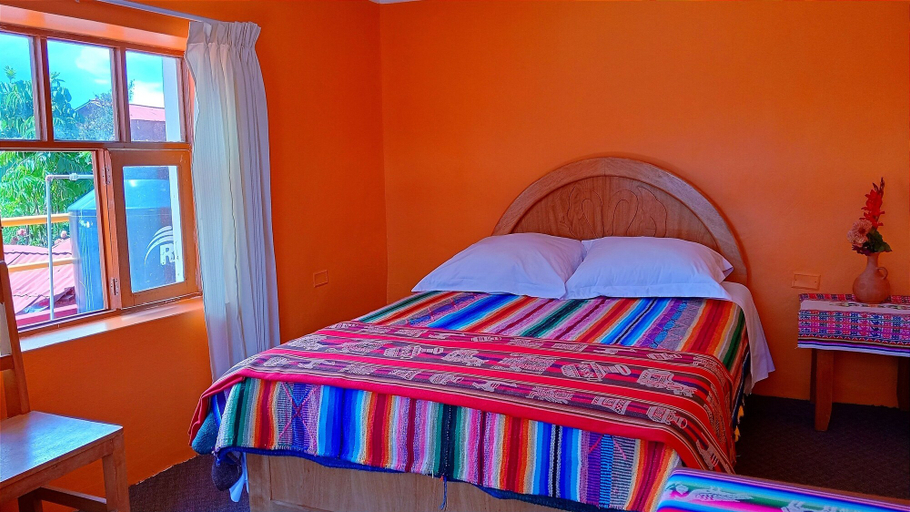 Bedroom 5, Amantani Samary Lodge, Lago Titicaca