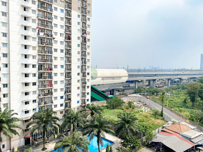 Exterior & Views, Cozy And Minimalist 2Br At Mutiara Bekasi Apartment, Bekasi