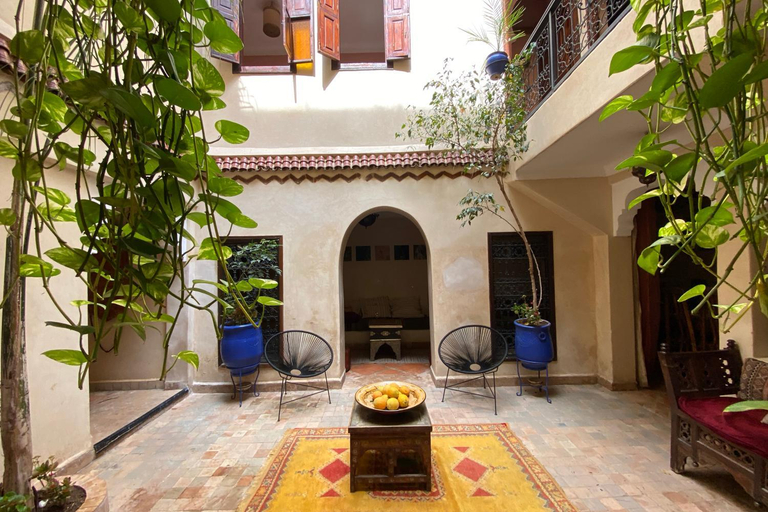 Public Area, Riad Of The Storks, Marrakech