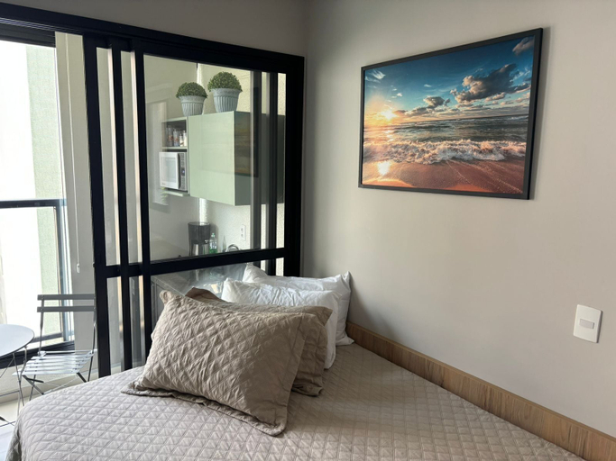 Bedroom, Studio Sao Paulo PUC Allianz Park 701WB, São Paulo