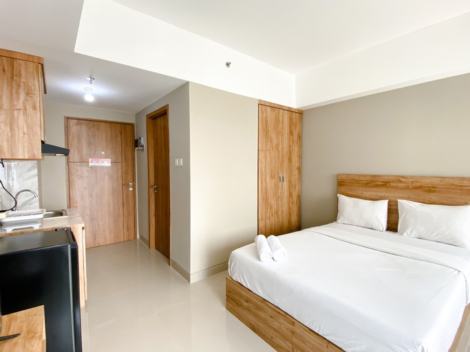 Bedroom 1, Best Deal And Homey Studio Apartment Gateway Park Lrt City Bekasi, Bekasi