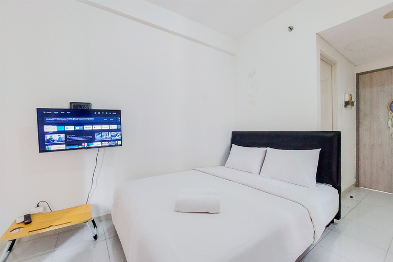 Bedroom 1, Homey And Nice Studio At Akasa Pure Living Bsd Apartment, South Tangerang
