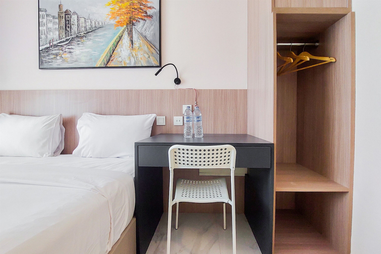 Bedroom 3, Comfy And Best Choice Studio At Sky House Bsd Apartment, South Tangerang