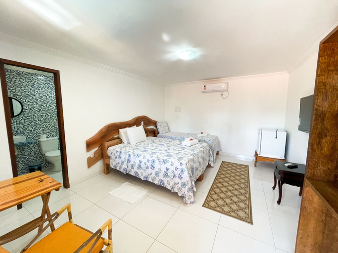 Bedroom 3, Pousada Lua Cheia, Japaratinga