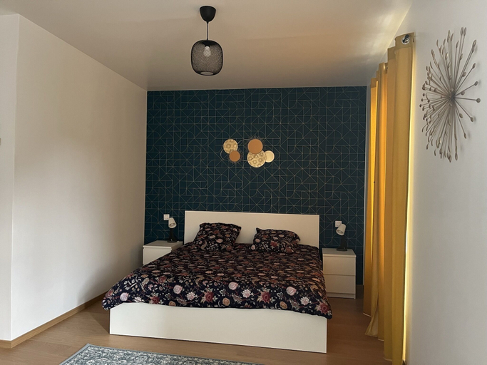 Bedroom 2, La Maison des Amis en Normandie, Calvados