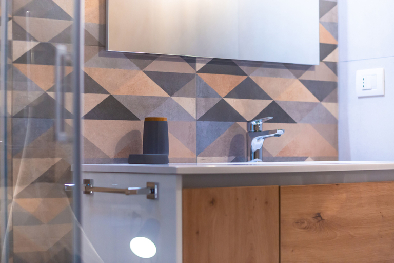 Bathroom 5, Residenza Partanna by Napoliapartments, Napoli