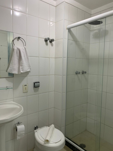 Bathroom 3, Lory Studio Hotel, São Paulo
