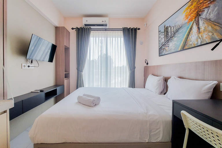 Bedroom 4, Comfy And Best Choice Studio At Sky House Bsd Apartment, South Tangerang