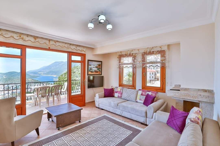 Living room 2, Sunset Butik Aparts, Kaş