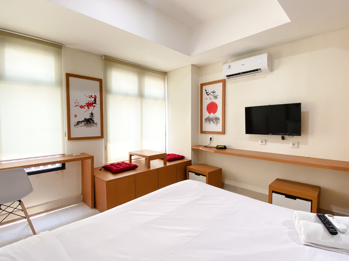 Bedroom 4, Simple And Cozy Stay Studio Pollux Chadstone Apartment, Cikarang