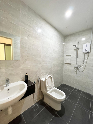Bathroom 3, SKS Pavillion 1803 1 bedroom cityview unit@youtube, Johor Bahru