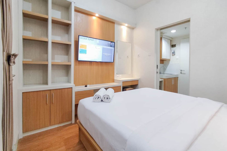Bedroom 5, Minimalist And Homey Studio At Amartha View Apartment, Semarang
