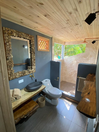 Bathroom 3, cabañas bari, Moñitos