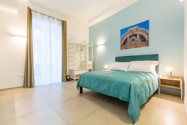 Bedroom 4, Residenza Partanna by Napoliapartments, Napoli
