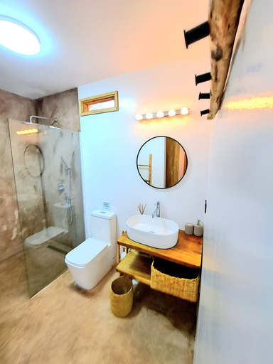 Bathroom 4, Boho Boutique Hotel - Beachfront , Adults Only , Private Pool, Kaskazini 'B'