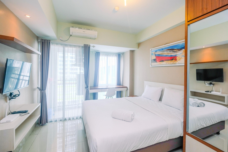 Bedroom 3, Cozy And Minimalist Studio Apartment At Grand Dhika City, Bekasi