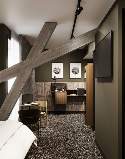 Bedroom 3, Hota Hotel Saint-Imier, Courtelary