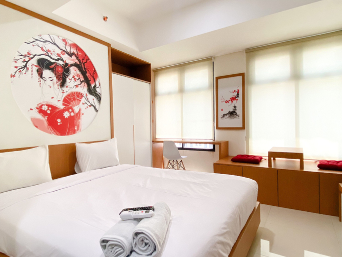 Bedroom 3, Simple And Cozy Stay Studio Pollux Chadstone Apartment, Cikarang