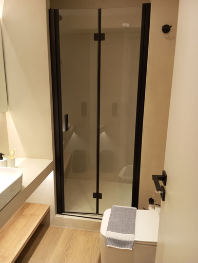 Bathroom 4, BlueMotion - TwinBedroomPortApartment N1, Attica