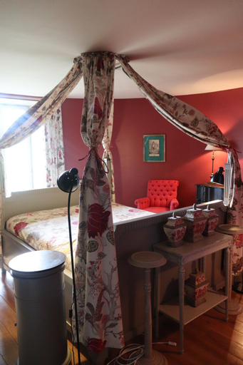 Bedroom 2, Chateau de Pramenoux, Rhône
