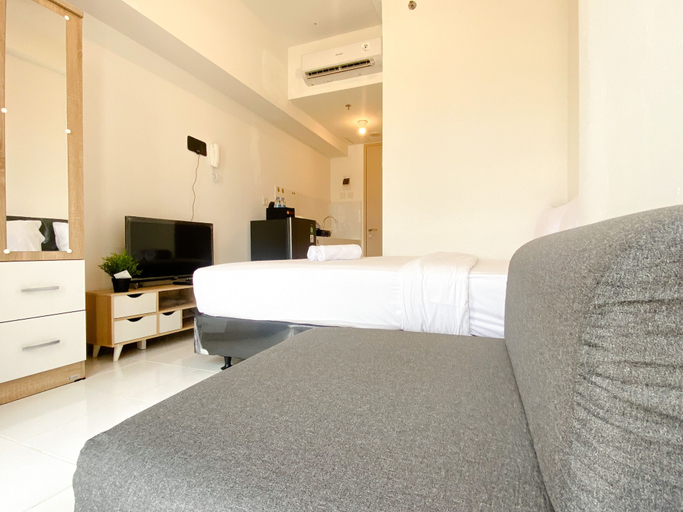Bedroom 4, Furnished Studio For 3 Pax With Sofa Bed At Tokyo Riverside Pik 2 Apartment, Tangerang