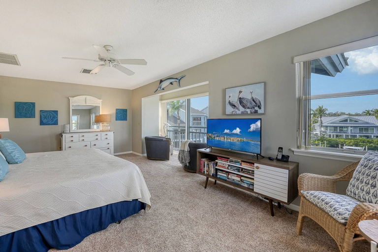 Bedroom 3, Siesta Bayside With Bay/dock Views, Sarasota