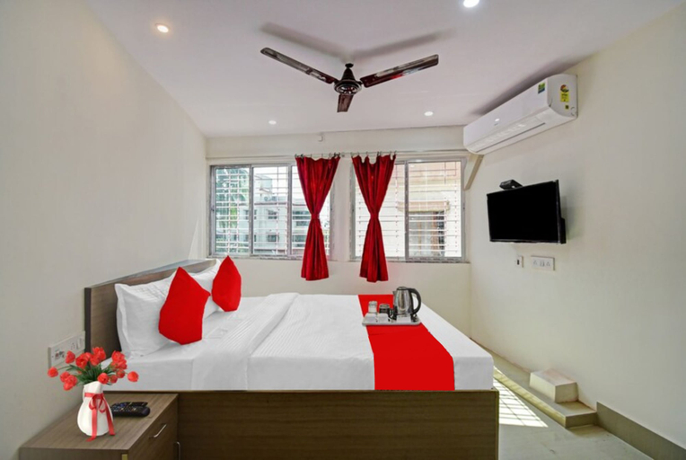 Bedroom 4, Goroomgo Vhyom Sky Palace Kolkata, South 24 Parganas