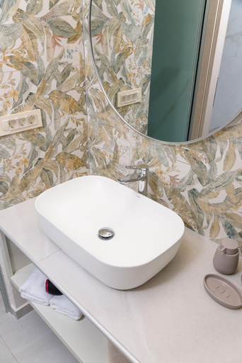 Bathroom 5, Achatis Apartments with sea view, Crete