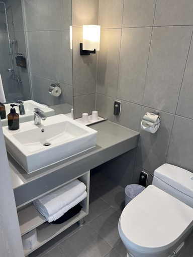 Bathroom 3, Jeju Pureun Hotel , Seogwipo